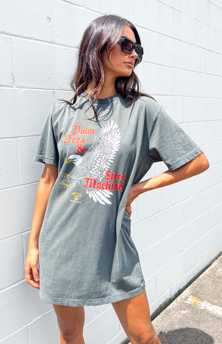 Thrills Eighty Seven Merch Tee Dress ...